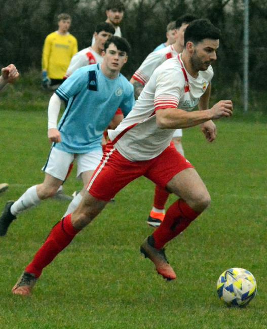 Ben John - Clarby Road striker bagged a crucial extra time winner